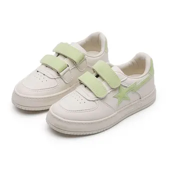 

Spring Autumn Kids Sneakers For Girl Boy PU Leather Breathable Children Sport Shoes Korean Style Girl Boy Running Shoes Footwear