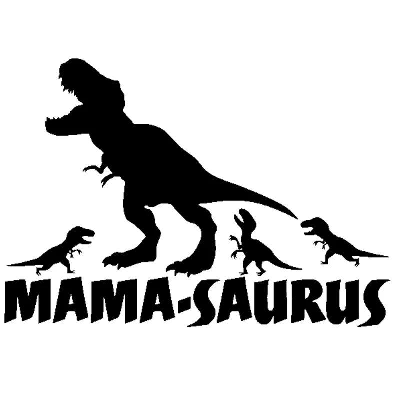 LLY-0368 индивидуальные наклейки для моделирования стикеры автомобили Mama Saurus ПВХ