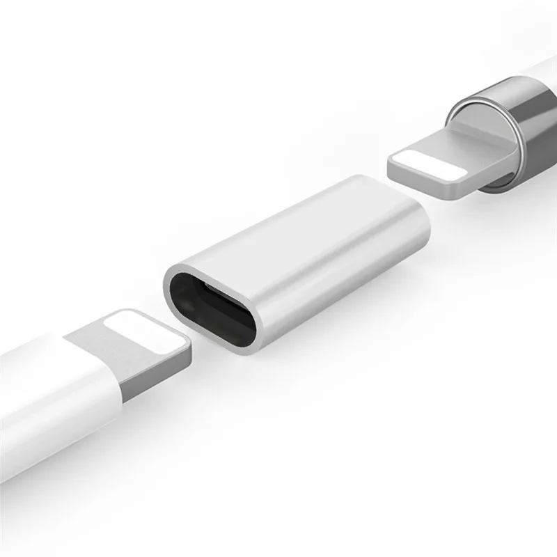 Зарядный адаптер с разъемом «Мама» на «мама», зарядный конвертер для Apple Pencil для iPad Pro 9,7 10,5, 12,9 дюйма, стилус для планшета