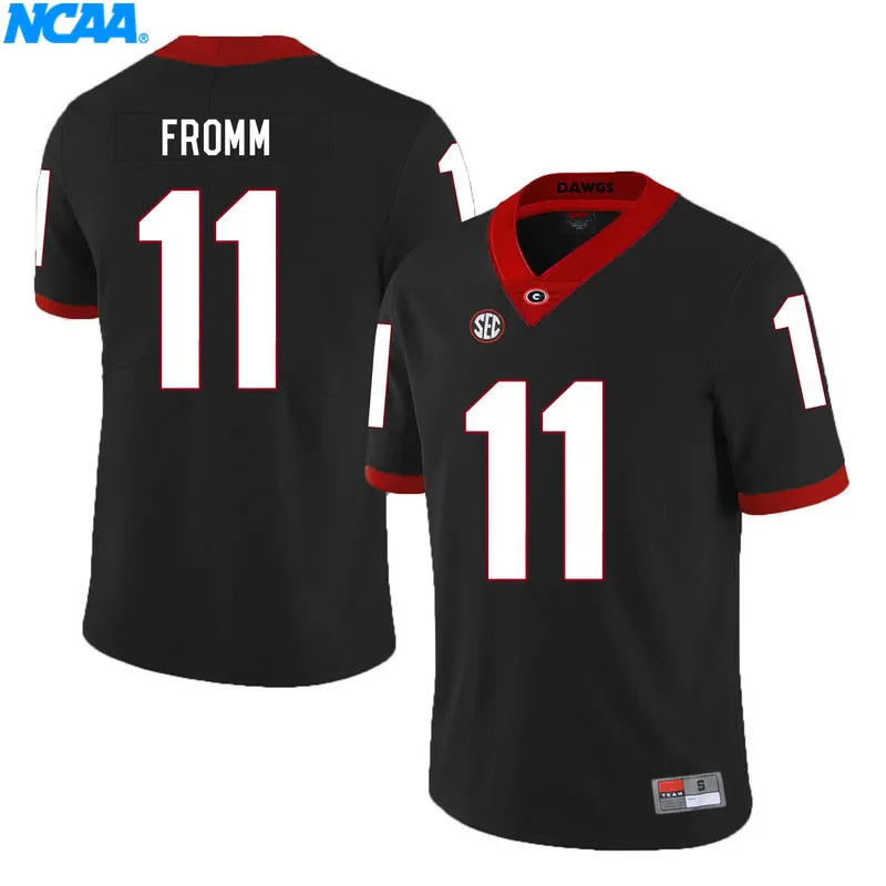 New Arrival High Quality Jake Fromm#11 College Limited T-shirt Jerseys S-XXXL