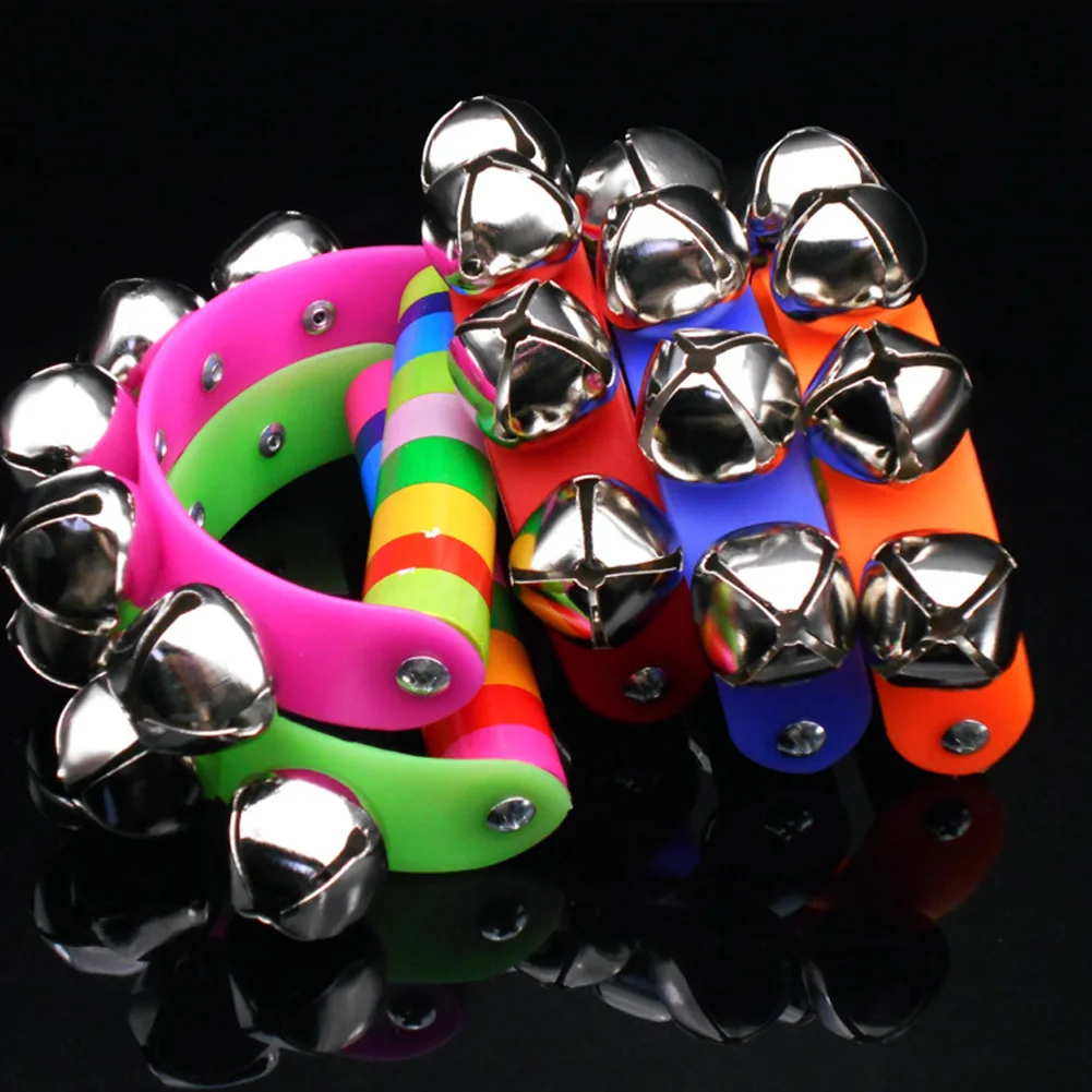 Handbell Jingle Educational Shaking Rhythm Baby Intelligent Tambourine Toy