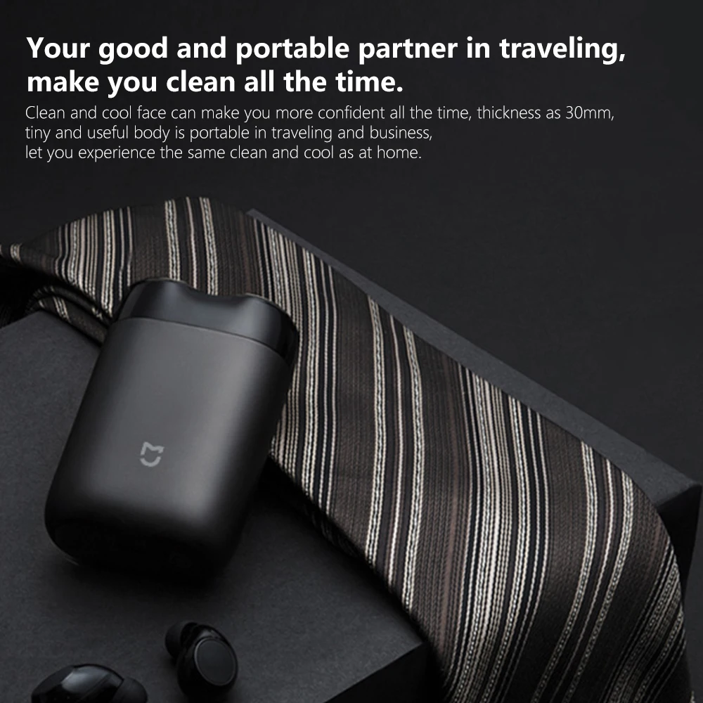 Xiaomi Mijia Electric Shaver 2 Floating Head Portable Waterproof Razor USB Rechargeable for Men electric hair clipper shaver replacement blade