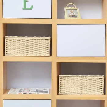 

Living Room Home Eco-friendly Desktop Rectangular Box Straw Braid Office Practical Bathroom Hotel Multifunction Tissue Holder