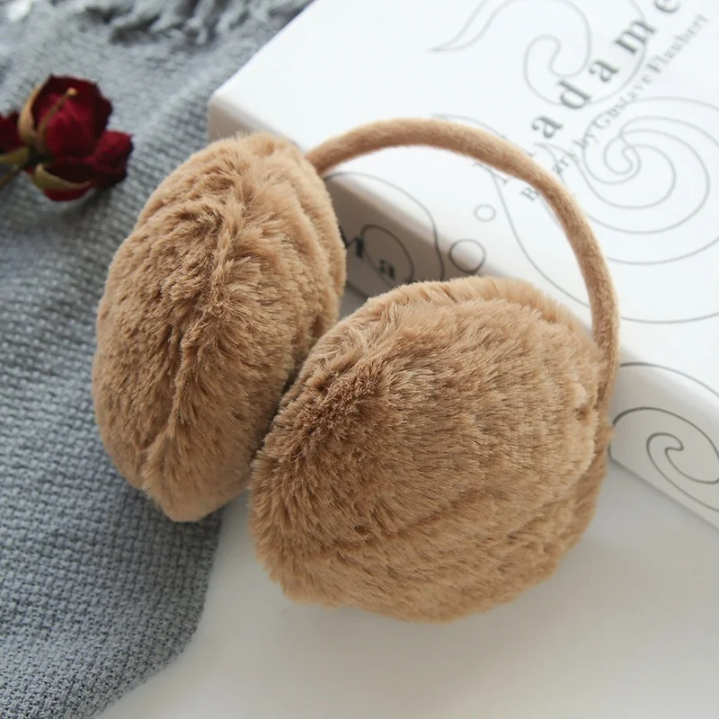 Orejeras Invierno Mujeres Ear Muffs for Women Earmuffs Winter Windproof Warm Women's Men's Student Earmuffs Winter Cold warm earmuffs fur earmuffs