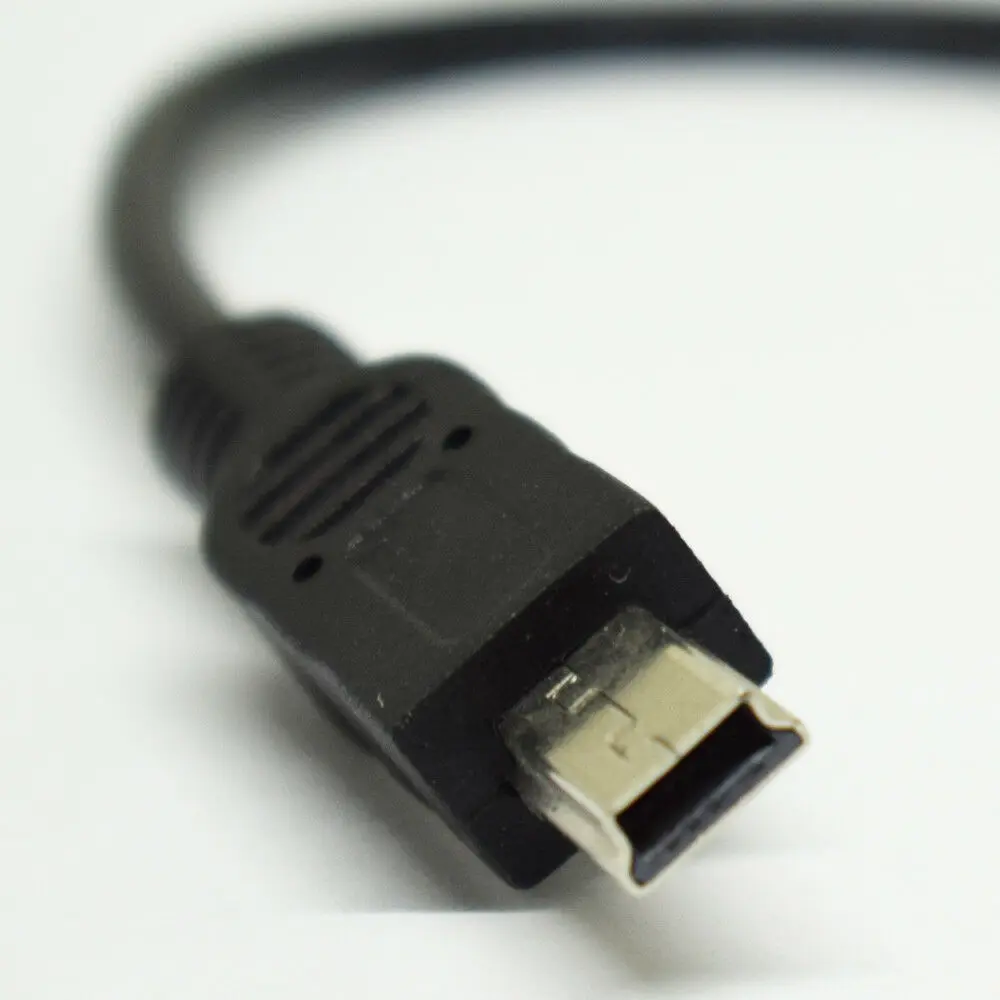 1개 16cm DC 전원 공급 장치 암 4.0 x 1.7mm - 미니 USB 5핀 수 어댑터 케이블