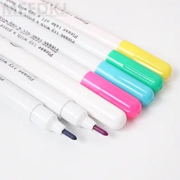 

2 Pcs Needlework Water Erasable Pens Fabric Markers Soluble Cross Stitch Chalk Tool Pencil Sewing Accessories