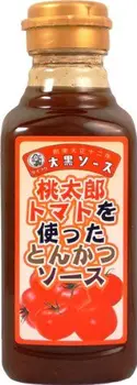 

Tonkatsu 350 g de salsa de tomate usando Daikokuya Momotaro