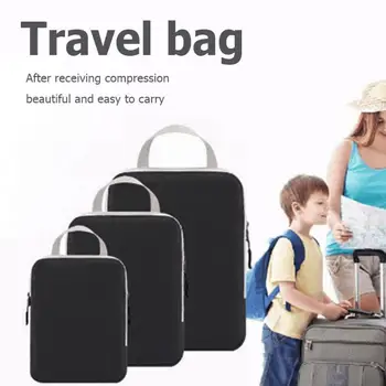 

Hot Sale 3 Kits Nylon Travel Organizer Clothes Storage Pouch Waterproof Luggage Bag Durable Organizing Packing Case