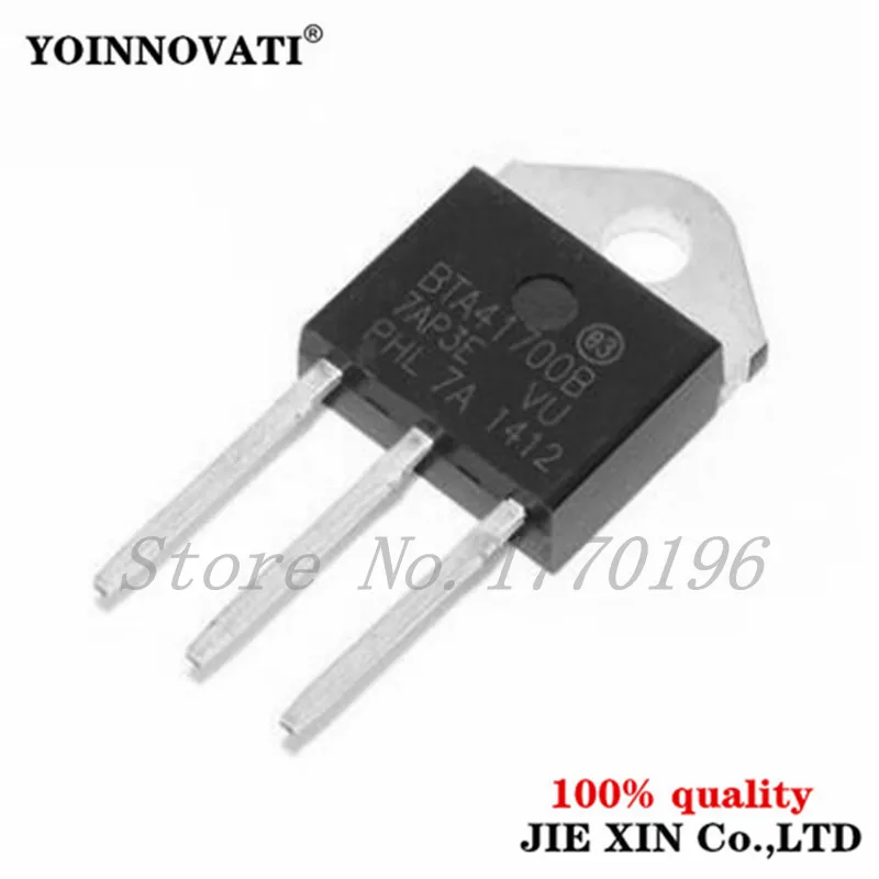 5 шт./лот BTA41-700B BTA41-700 41-700 TO-3P IC 40A 700V лучшего качества | Электронные компоненты и