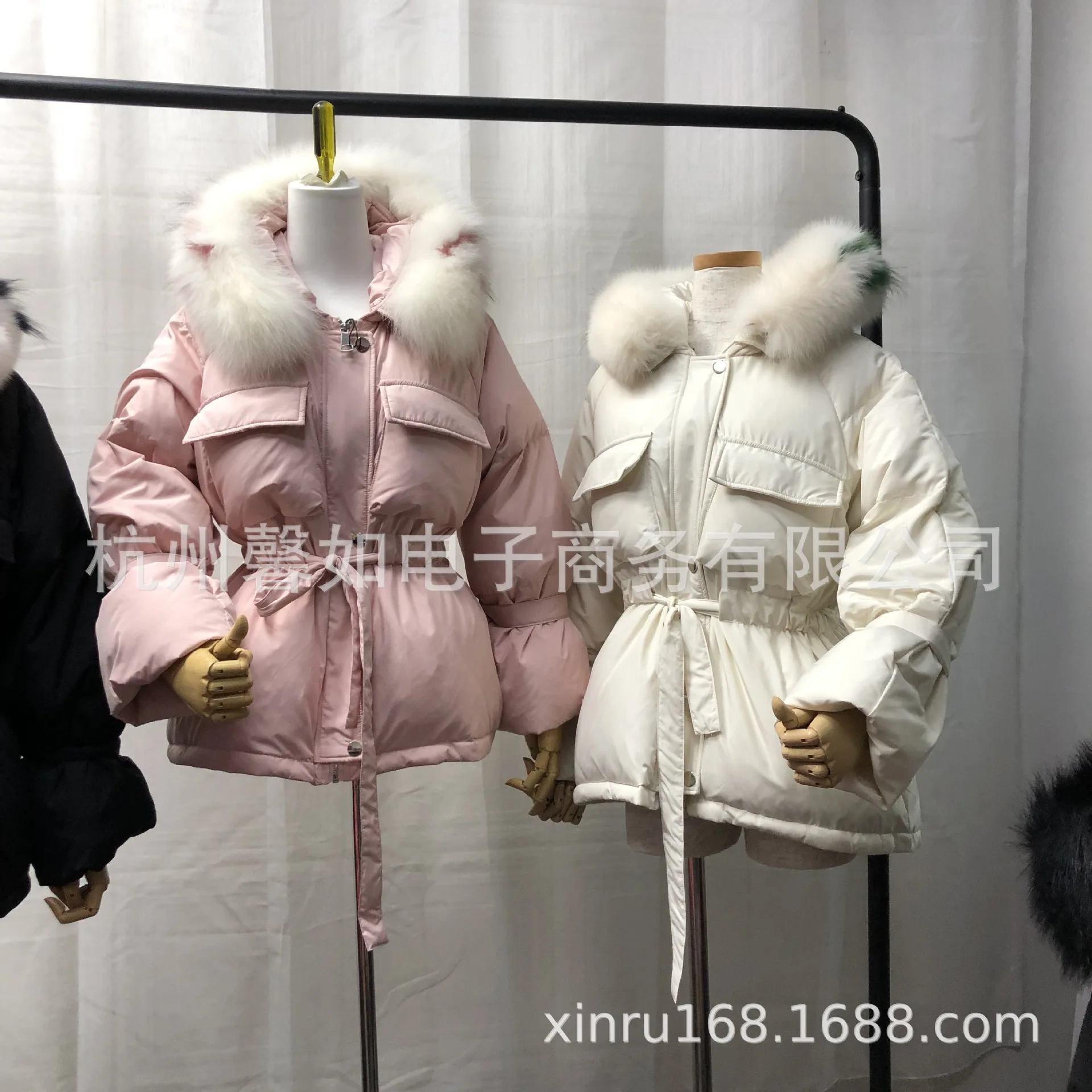Стиль женский короткий пуховик корейский стиль Dongdaemun большой карман толстый приталенный пуховик