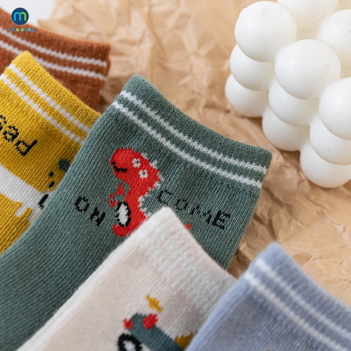 Children's Socks 5 Pairs Cotton Cute Cartoon
