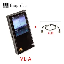V1-A+ OTG кабель MP3-плееры HIFI PCM& DSD 256 поддержка Bluetooth LDAC AAC APTX вход и выход USB DAC для ПК с ASIO AK4377ECB TempoTec