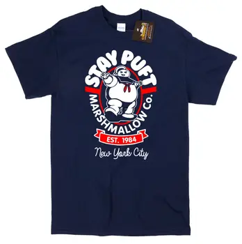 

Stay Puft Ghostbusters Inspired T-shirt - Marshmallow Man Retro 80's Film Tee