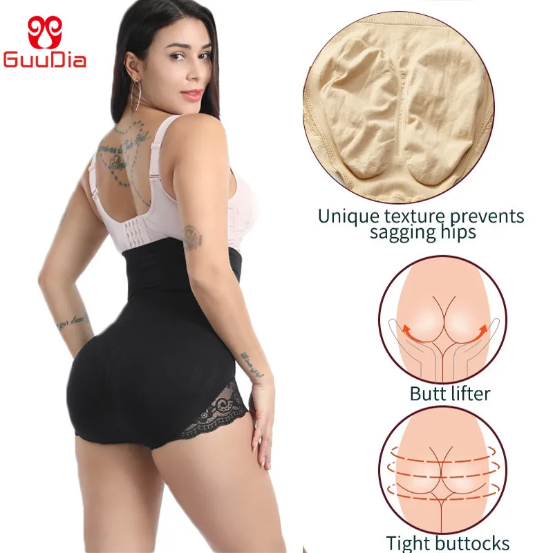 GUUDIA Tummy Control Panties Women Body Shaper High Waist Shaper Pants Seamless Shapewear Postpartum Panties Waist Trainer strapless shapewear