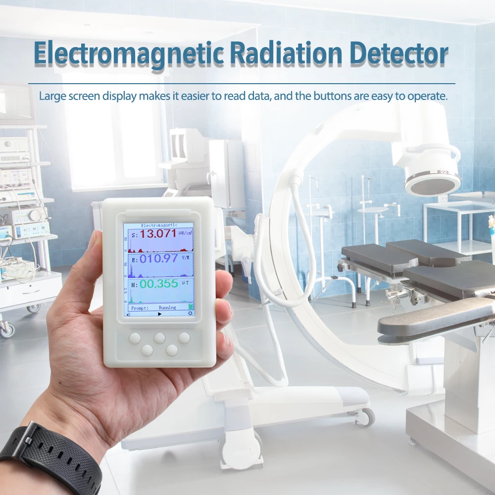 Semi-functional Dosimeter Detector Radiation Portable Electromagnetic Radiation Detector Electromagnetic Radiation Tester