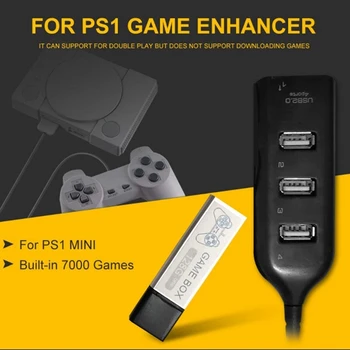 

128G Game Enhancer Memory Stick with Open Source Simulator Built-in 7000 Games for PS1 Mini Game Box