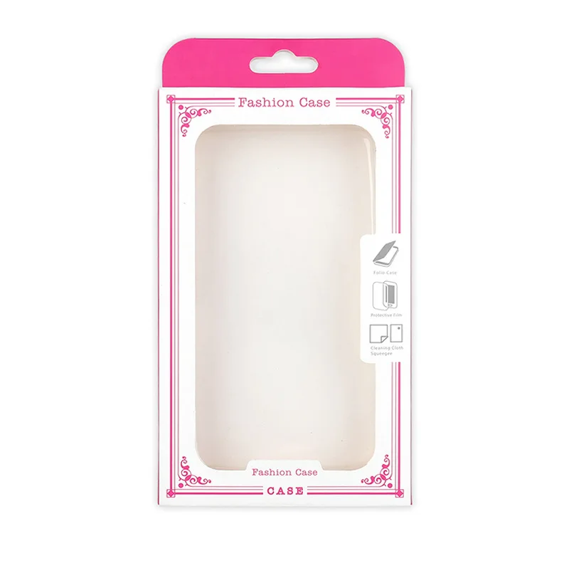 pink 200 шт для iPhone 11 11Pro 11Pro Max чехол картонная бумажная коробка чехол для телефона посылка коробка картонная упаковка коробки ремесло Dis - Цвет: pink