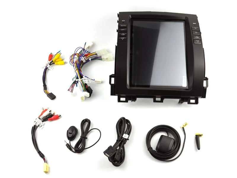 AVGOTOP Android 8,1 Tesla Автомобильный мультимедийный плеер для TOYOYA PRADO 2002-2009 6 ядер+ 4G+ 32G ips экран