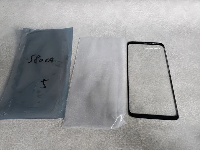 2 в 1 A+ передняя стеклянная линза с OCA в сборе для samsung Galaxy S7 edge S8 S9+ Note 8 9 трещины Замена сенсорного стекла