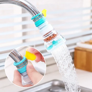 

Household 360 Degree Rotating Purifier Attachment Faucet Water Filter Universal Kitchen Tap Healthy Anti Splash Sprayer Nozzle