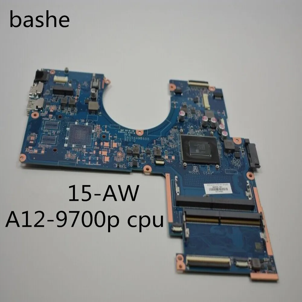 For HP 15-AW Laptop motherboard integrated graphics Card A12-9700p CPU motherboard fully tested