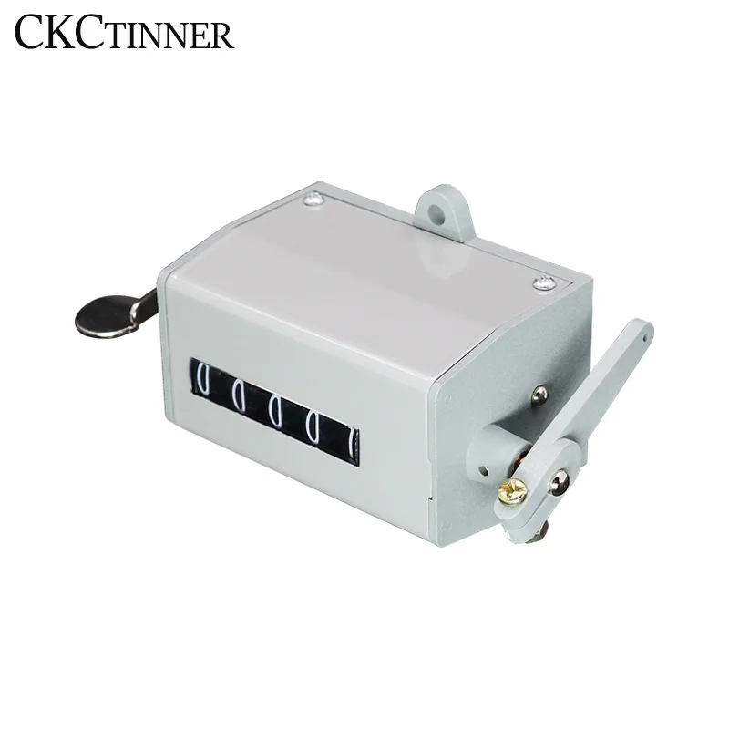 5digits Counter Mechanical Rotating Speed Meter 75-I 75-II Totalizing Pull Counter Resettable digital punch