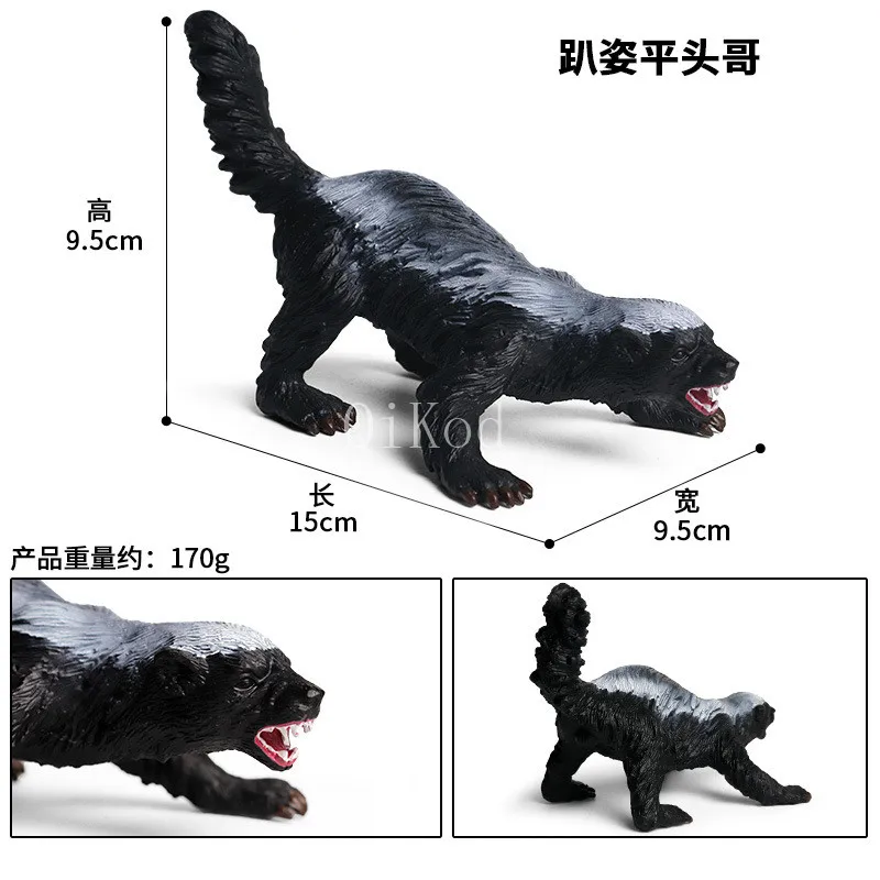 10 Figuras De Juguetes De Animales De Tejones De Miel Para D 10 Figuras De Juguetes De Animales De Tejones De Miel Para D