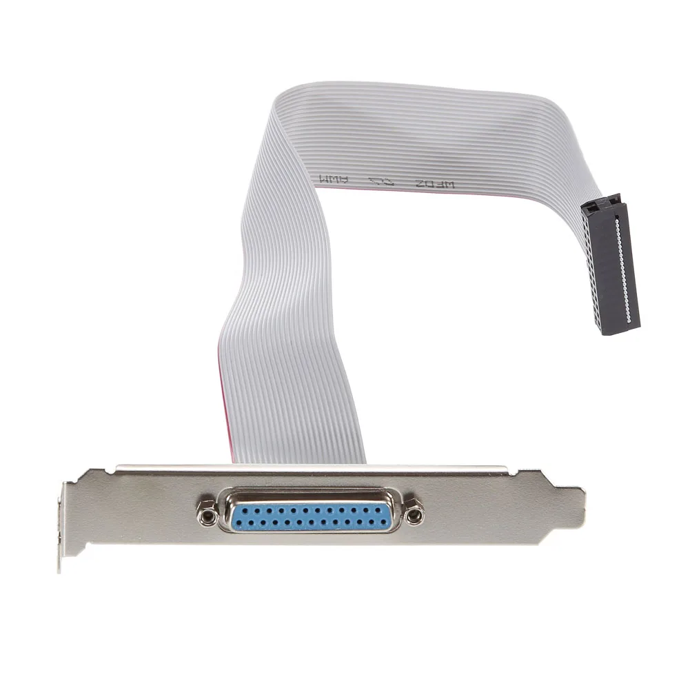 

Motherboard DB25 1 Port Serial Parallel PCI Slot Header Cable Bracket