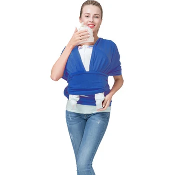 

Newborn Baby Double shoulder strap Holder Breastfeeding Stretchy Wrap Carrier Red Backpacks Infant Baby Carrier Handsfree Sling