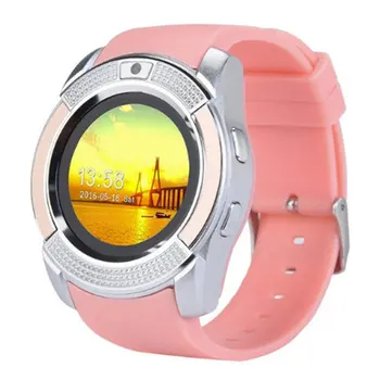 

Waterproof Smart Watch Men with Camera Bluetooth Smartwatch Pedometer Heart Rate Monitor Sim Card Wristwatch