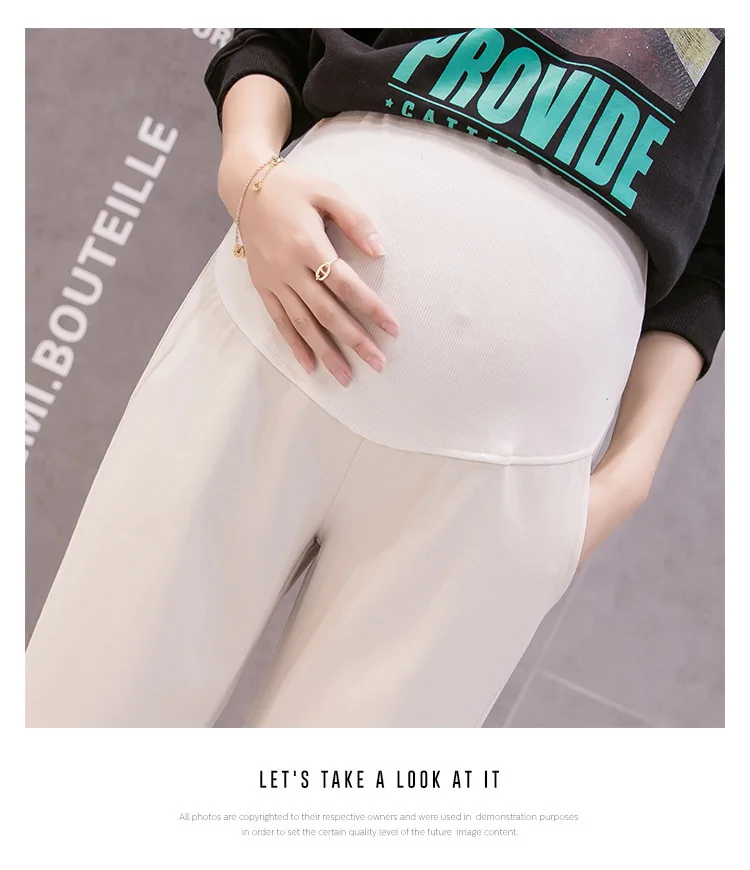 Pregnant women's casual pants Wearing Comfortable Sweatpants Stomach lift Pregnant women's pants
