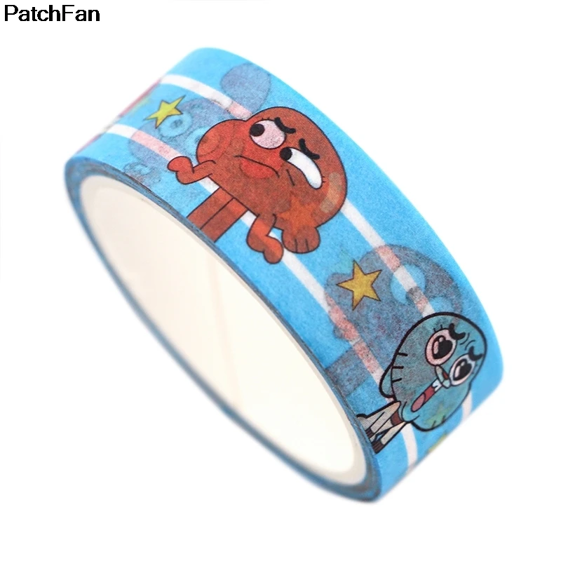 20 шт./лот Patchfan удивительный мир Gumball DIY Скрапбукинг липкий клей Васи бумага маскирующая Лента наклейки A2602