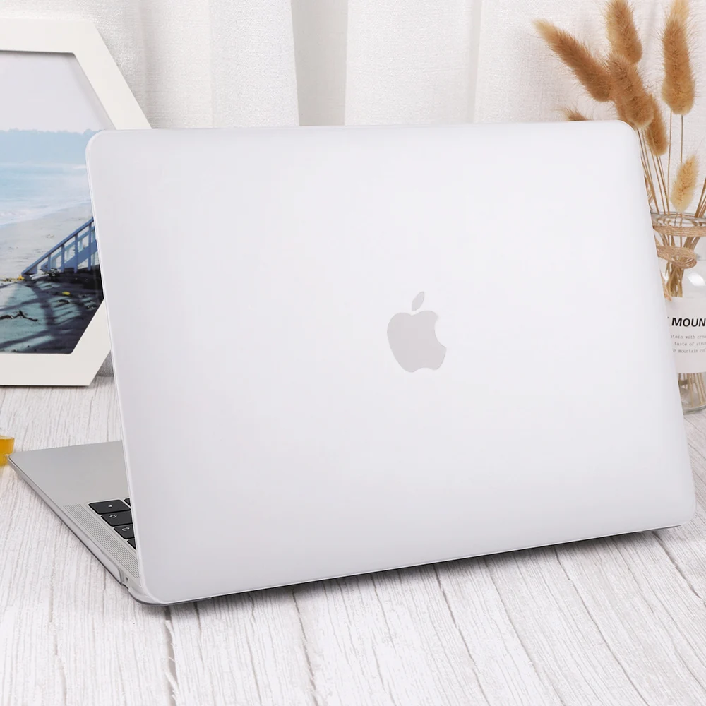 Кристальный матовый чехол для Apple Macbook Air Pro Retina 11 12 13 15 16 4 дюймов A1932 A1466 New Air13 A2179 +