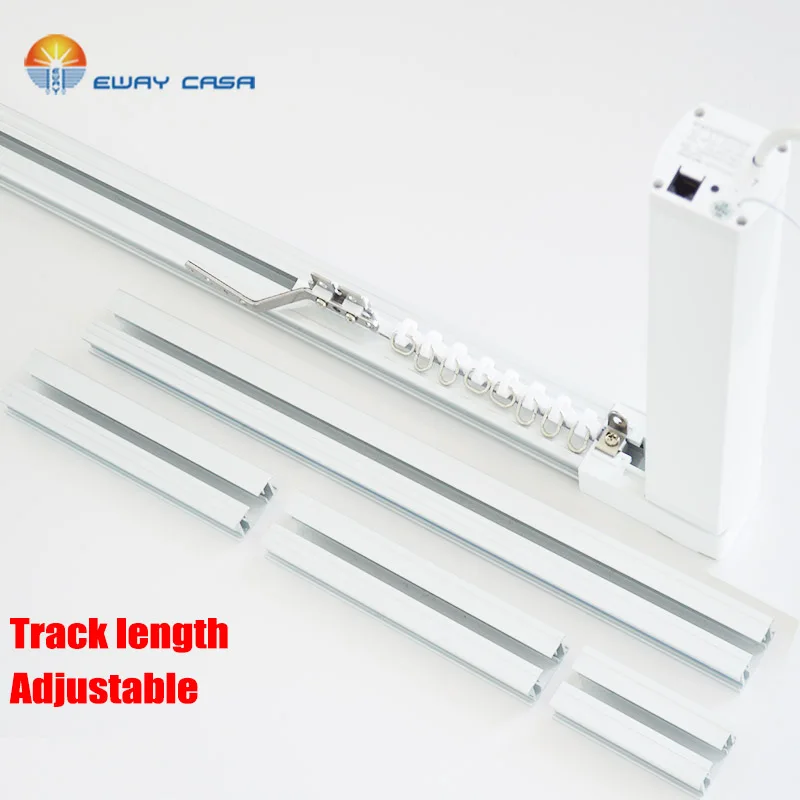 US $178.00 Adjustable Track Length Smart Curtain DIY Smart Life Curtain Motor Easy To Install Zigbee Automatic Curtains NOCMLDBSZF