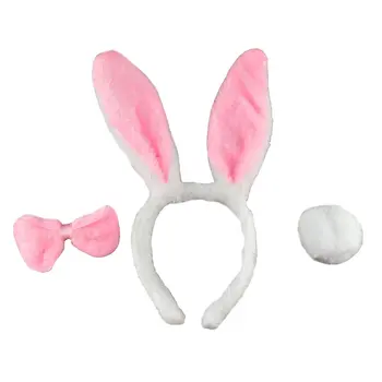

Parent-Child Activity Performance Props Neutral Plush Cloth Rabbit Ears Child Headband Oversized Bunny Ears Headdress