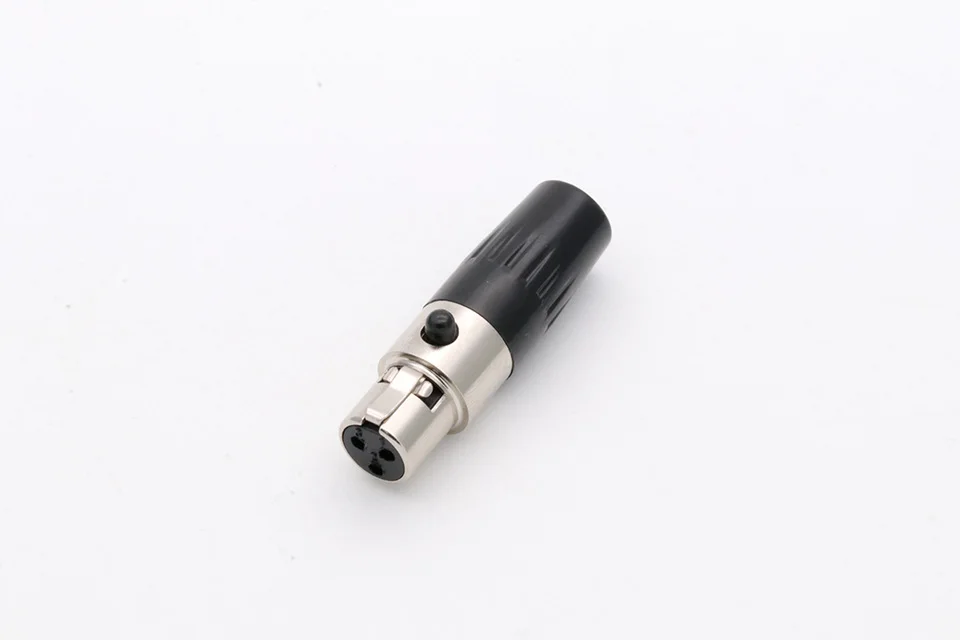 mini xlr connecteur audio pour microphone xlr châssis panneau montage petite prise