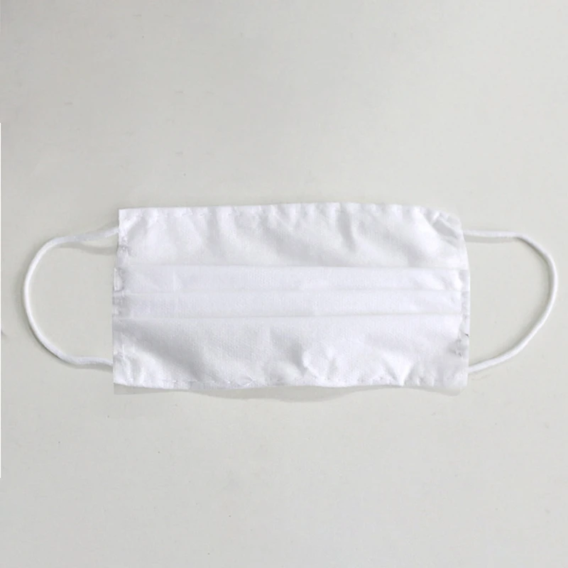 

Mask Material Kit Cut Into 100 Pieces of Homemade Mask Material Kit, Three Layers of Waterproof Non-Woven Fabric with Nose Bridg