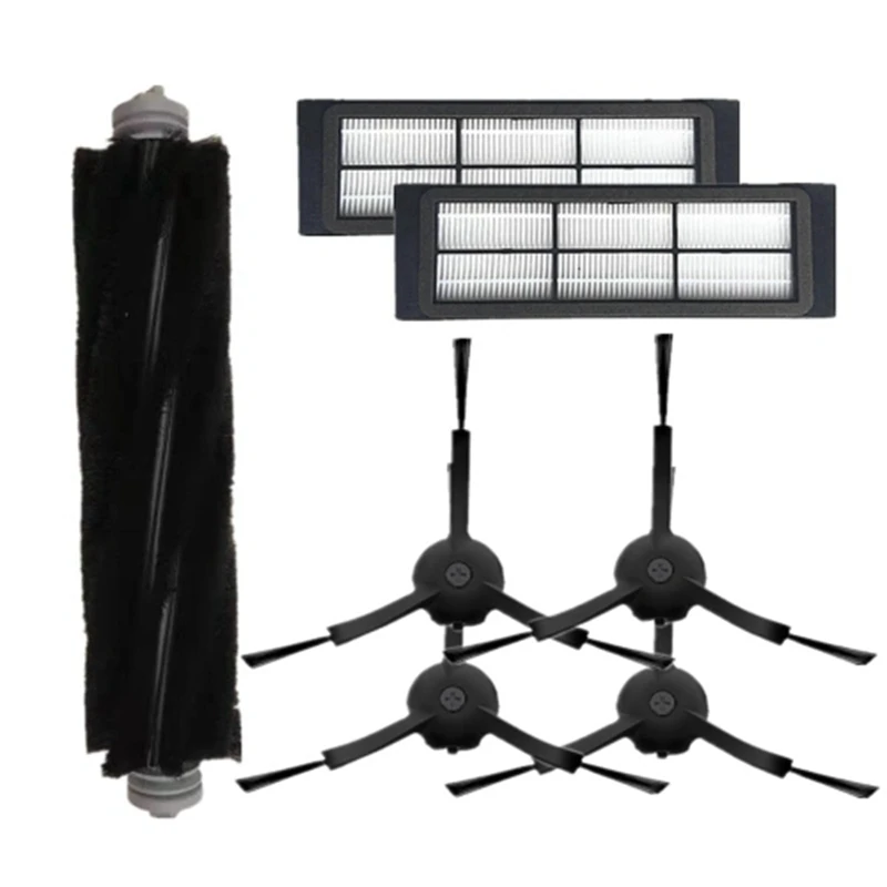 

7 PCS Main Brush HEPA Filter Side Brushes Cleaning Tool Replacements for Xiaomi Xiaowa Roborock Vacuum Cleaner