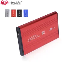 Алюминиевый сплав USB 2,0 коробка SATA 2," HD коробка жесткий диск картридж HDD жесткий диск чехол HDD внешний корпус для хранения