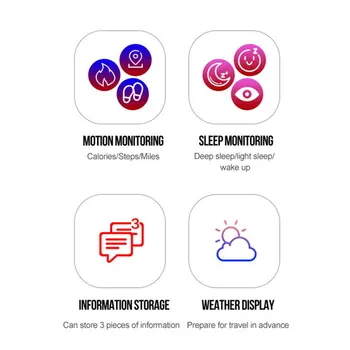 

Smart Sports Watch Fitness Bracelet Smart Sports Step Count Watch Step Count Color Screen Smart Watch