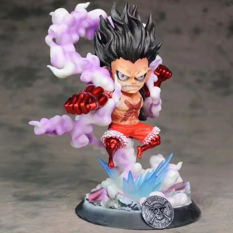 

One Piece Garage Kit GK Fourth Gear Snake Form Straw Hat Luffy Garage Kit Model Doll