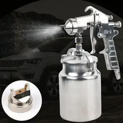 PISTOLA DE PULVERIZACIÓN de pintura, compresor de aire de calidad Superior, pulverizador de camión y coche, 1000L, herramienta de bricolaje, vendedor británico con 3 perillas de ajuste