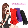 BDSM Bondage Cotton Rope 5M Role Play Sex Toys For Couples Erotic Harness Restraint Fetish Adult Games Slut Chastity Sexy Toys 1