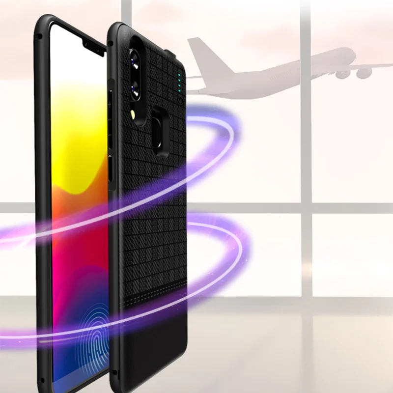NENG, 5000 мА/ч, чехол для портативного аккумулятора huawei P Smart Y9, аккумулятор, внешний аккумулятор, чехол для зарядки, для huawei honor 7X, nova2 lite