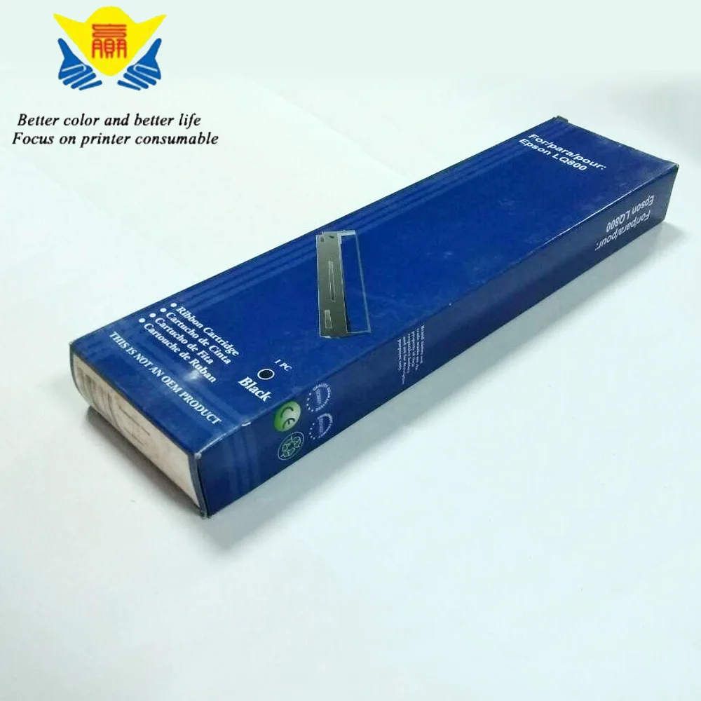 JIANYINGCHEN черная совместимая лента для печати чернил для Epson LQ800 ERC19 LQ350 LX350 для SAMSUNG SRP270 для VP80K VP85K