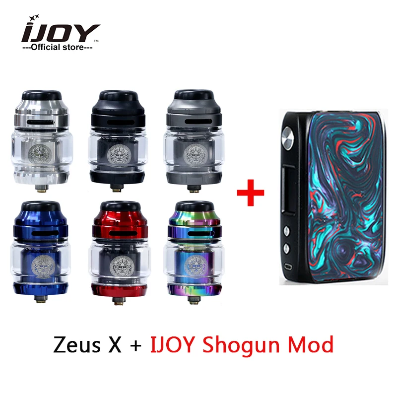 Атомайзер для электронных сигарет Zeus X RTA емкостью 4 5 мл резервуар с капельным