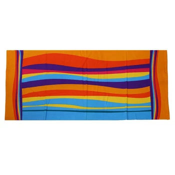 

70*140cm Colorful Rainbow Absorbent Microfiber Bath Beach Towel Drying Washcloth Swimwear Shower