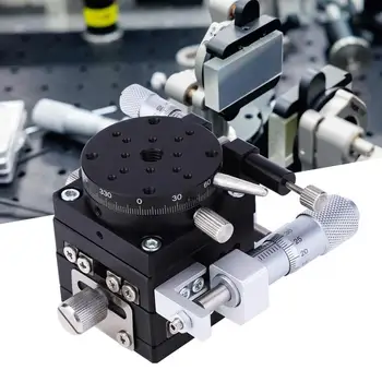 

40mm Diameter Trimming Platform X Y R Trimming Platform Manual Linear Stage Tuning Sliding Table
