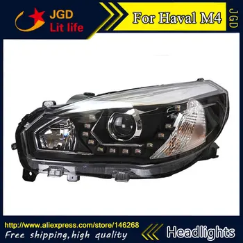 

Car styling LED HID Rio LED Haval H6 headlights case for Haval H6 headlight 2011 2012 2013 Bi-Xenon Lens low beam