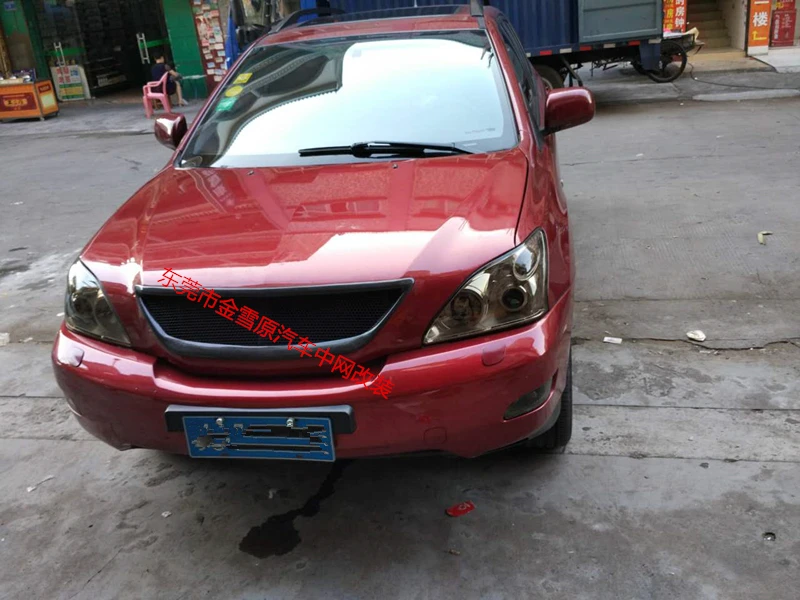 Подходит для LEXUS 03-08 RX-300 RX-350 углеродного волокна или FPR автомобильный гриль высокого качества